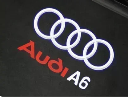 A3 A4 B8 8P 8V A6 C7 A5 Q5 B7 B6 B9 SLINE QUTTRO RS Q3 Q7 S3 S4 S5 S6 S8 Car Door Welcome Light Led HD Projector Lamp