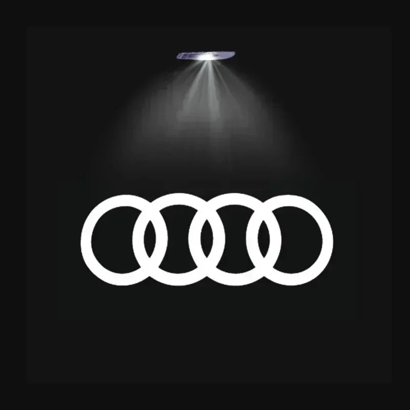 A3 A4 B8 8P 8V A6 C7 A5 Q5 B7 B6 B9 SLINE QUTTRO RS Q3 Q7 S3 S4 S5 S6 S8 Car Door Welcome Light Led HD Projector Lamp
