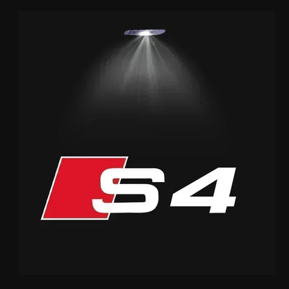 A3 A4 B8 8P 8V A6 C7 A5 Q5 B7 B6 B9 SLINE QUTTRO RS Q3 Q7 S3 S4 S5 S6 S8 Car Door Welcome Light Led HD Projector Lamp