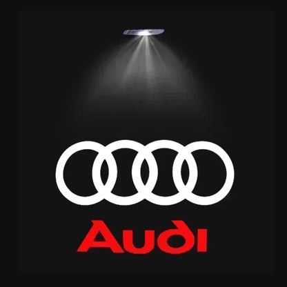 A3 A4 B8 8P 8V A6 C7 A5 Q5 B7 B6 B9 SLINE QUTTRO RS Q3 Q7 S3 S4 S5 S6 S8 Car Door Welcome Light Led HD Projector Lamp