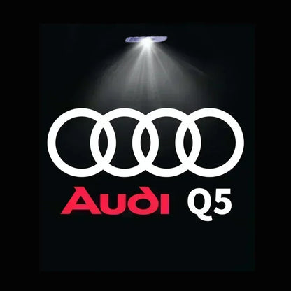A3 A4 B8 8P 8V A6 C7 A5 Q5 B7 B6 B9 SLINE QUTTRO RS Q3 Q7 S3 S4 S5 S6 S8 Car Door Welcome Light Led HD Projector Lamp