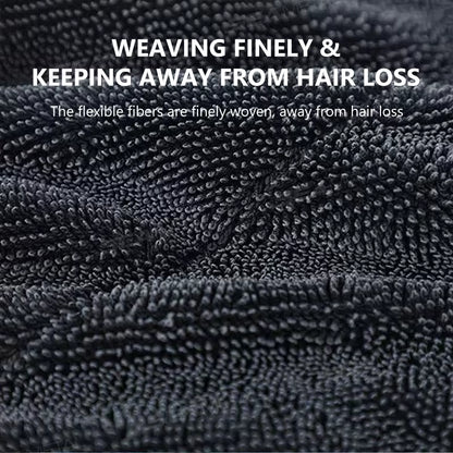 SEAMETAL Heavy-Duty Car Towel 1200GSM Super-Absorption Microfiber Drying Cloth Ultra-Soft Scratch-Free Car Detailing Towel