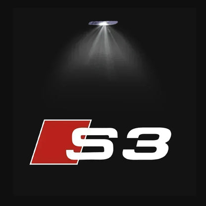 A3 A4 B8 8P 8V A6 C7 A5 Q5 B7 B6 B9 SLINE QUTTRO RS Q3 Q7 S3 S4 S5 S6 S8 Car Door Welcome Light Led HD Projector Lamp