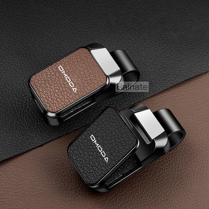 Car Sun Visor Glasses Case Storage Wear-Resistant Sunshade Sunglasses Holder, for Omoda C5 E5 C7 C9 Omoda 5 9 EV PHEV 2024 2025