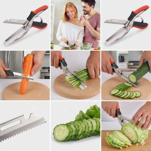 4-in-1 Multifunktionale Küchenschere