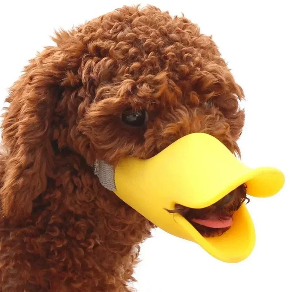 Dog Muzzle Silicone Duck Muzzle Mask for Pet Dogs Anti Bite Stop Barking Small Large Dog Mouth Muzzle Pet Dog Accessories