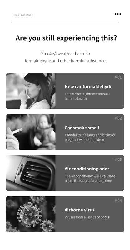 Auto Lufterfrischer Parfüm – Eleganter Duftspender für das Auto, langanhaltender Duft