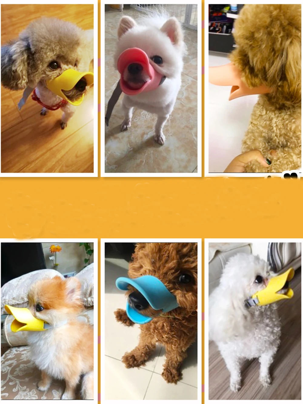 Dog Muzzle Silicone Duck Muzzle Mask for Pet Dogs Anti Bite Stop Barking Small Large Dog Mouth Muzzle Pet Dog Accessories
