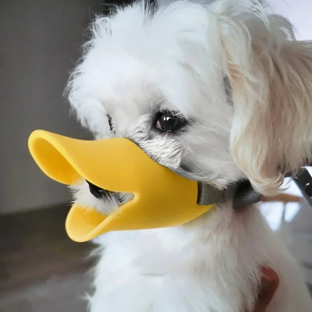 Dog Muzzle Silicone Duck Muzzle Mask for Pet Dogs Anti Bite Stop Barking Small Large Dog Mouth Muzzle Pet Dog Accessories