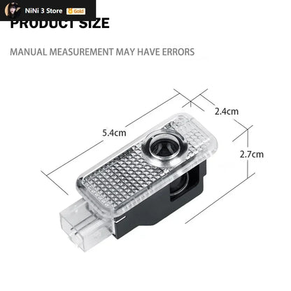 A3 A4 B8 8P 8V A6 C7 A5 Q5 B7 B6 B9 SLINE QUTTRO RS Q3 Q7 S3 S4 S5 S6 S8 Car Door Welcome Light Led HD Projector Lamp