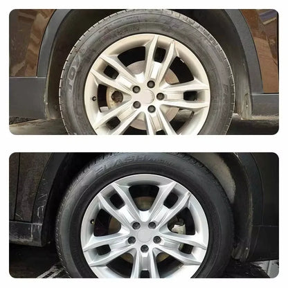Tire Shine Spray, Black Gloss Tyre Coating, Rubber & Plastic Restorer, Anti-Aging, Long Lasting Shine