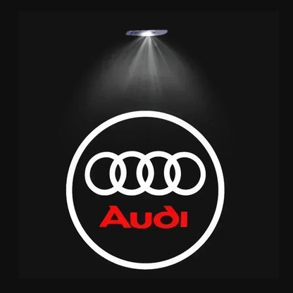 A3 A4 B8 8P 8V A6 C7 A5 Q5 B7 B6 B9 SLINE QUTTRO RS Q3 Q7 S3 S4 S5 S6 S8 Car Door Welcome Light Led HD Projector Lamp