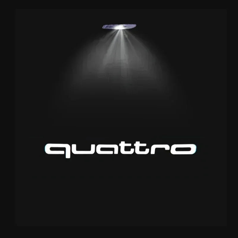 A3 A4 B8 8P 8V A6 C7 A5 Q5 B7 B6 B9 SLINE QUTTRO RS Q3 Q7 S3 S4 S5 S6 S8 Car Door Welcome Light Led HD Projector Lamp