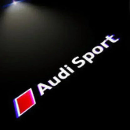 A3 A4 B8 8P 8V A6 C7 A5 Q5 B7 B6 B9 SLINE QUTTRO RS Q3 Q7 S3 S4 S5 S6 S8 Car Door Welcome Light Led HD Projector Lamp